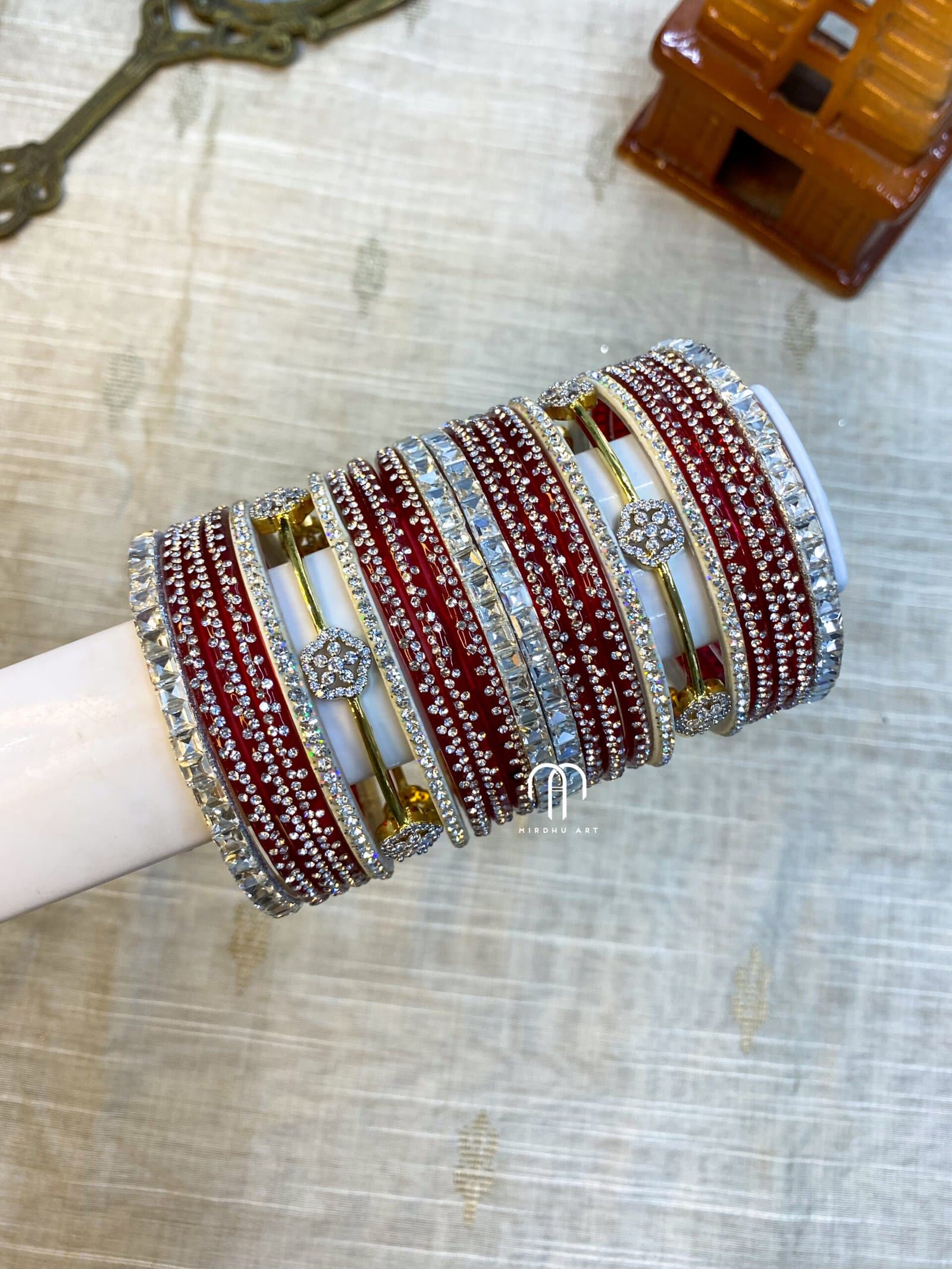 Viral Diamond Replica – Roja – Red from Bangle by Choice