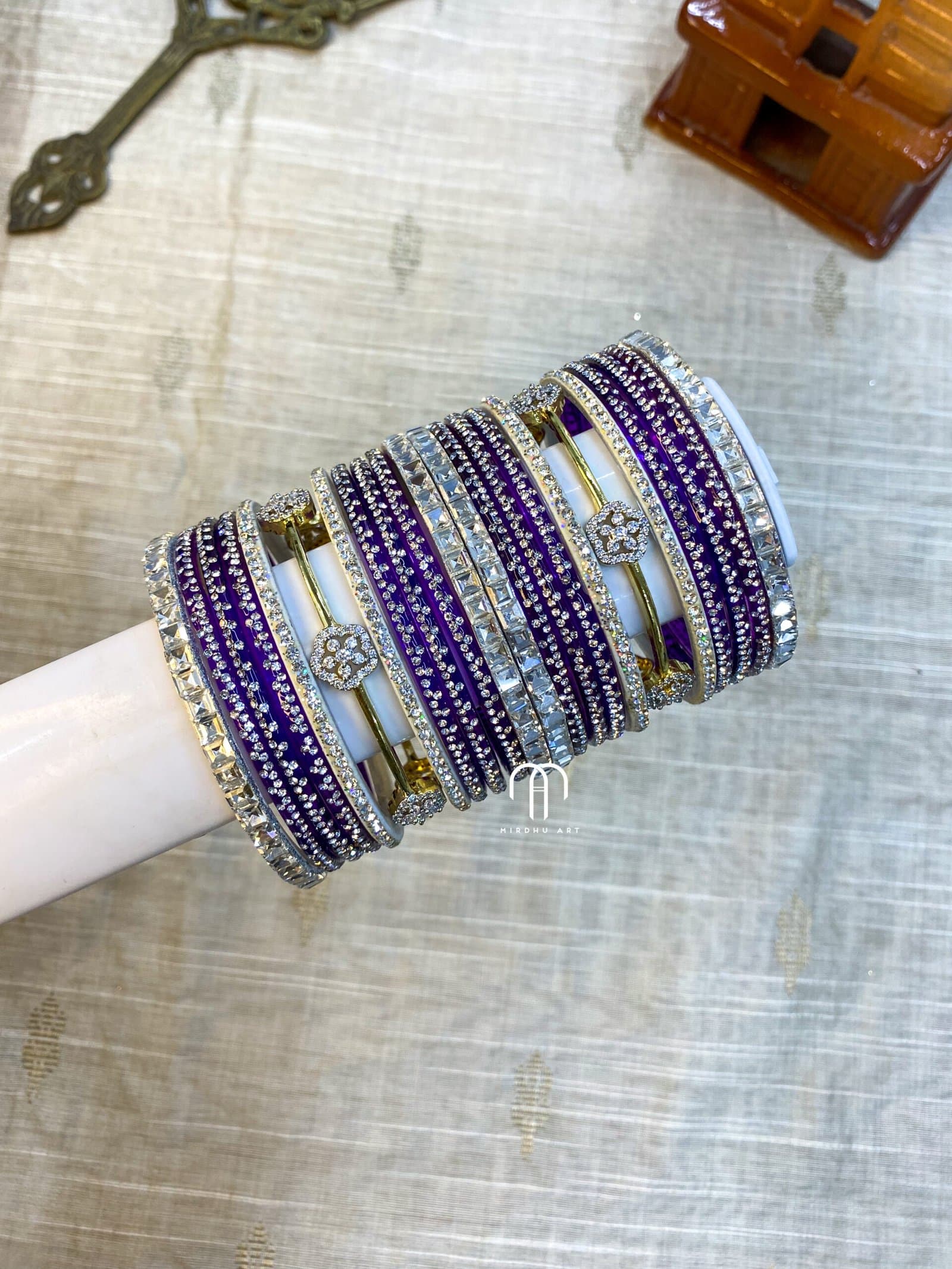 Viral Diamond Replica – Roja – Purple from Bangle by Choice