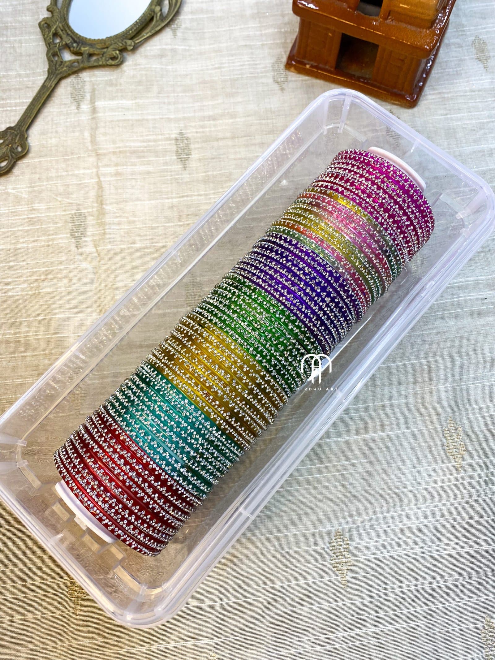 Aaradhya- Glass Bangles