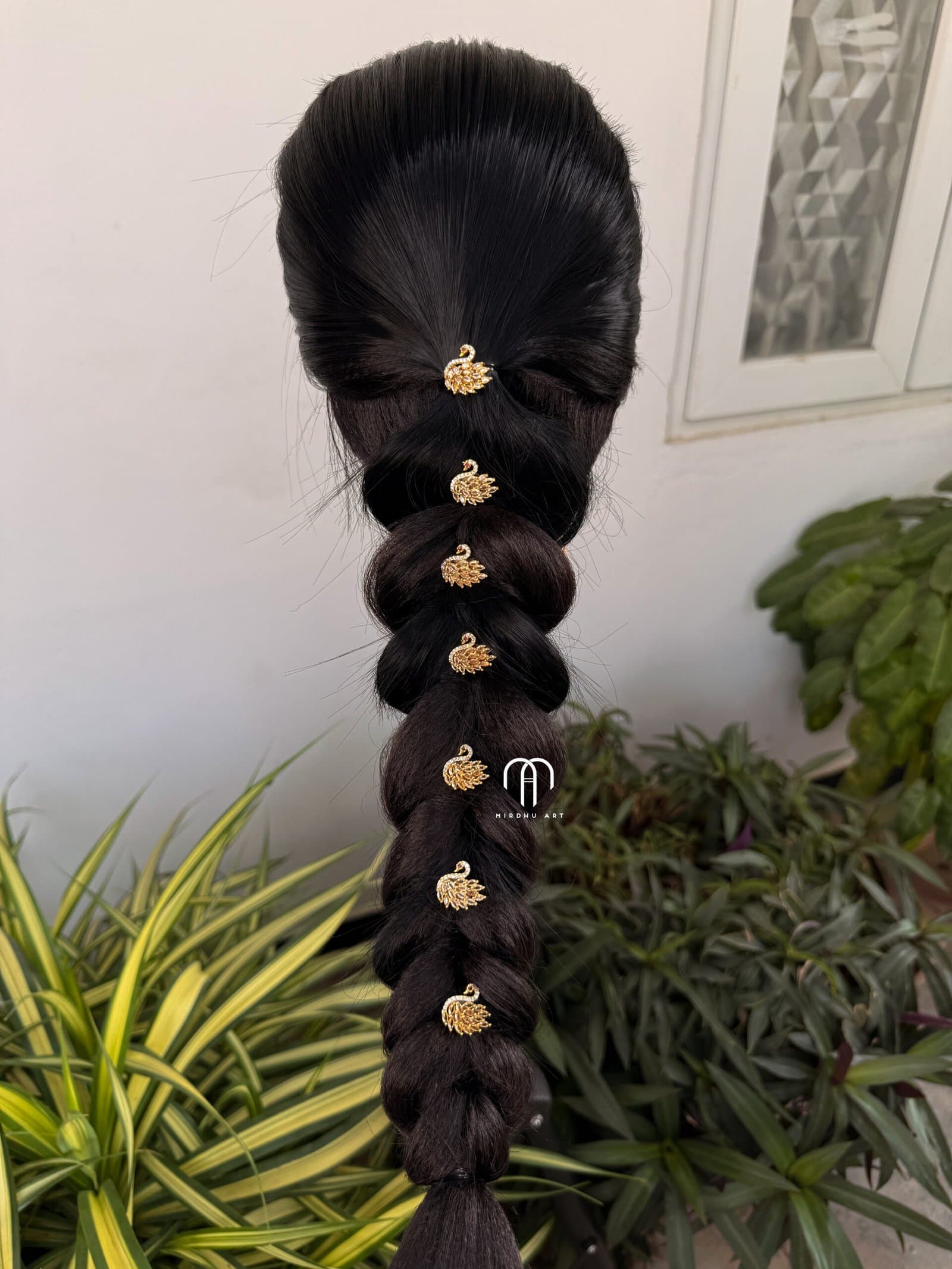 Annam (Swan) – Hair Pins from Bangle by Choice
