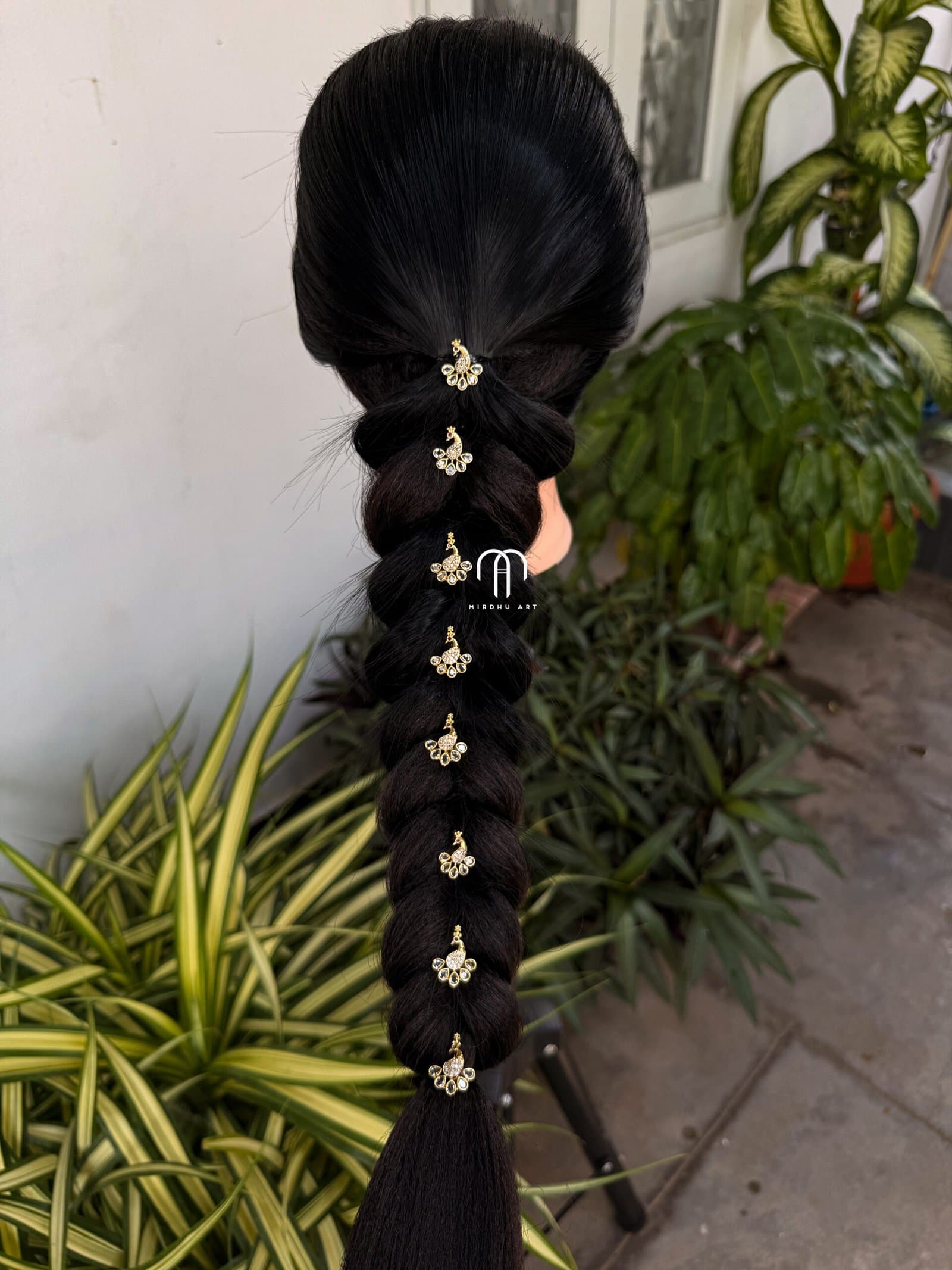 Peacock – Hair pins from Bangle by Choice