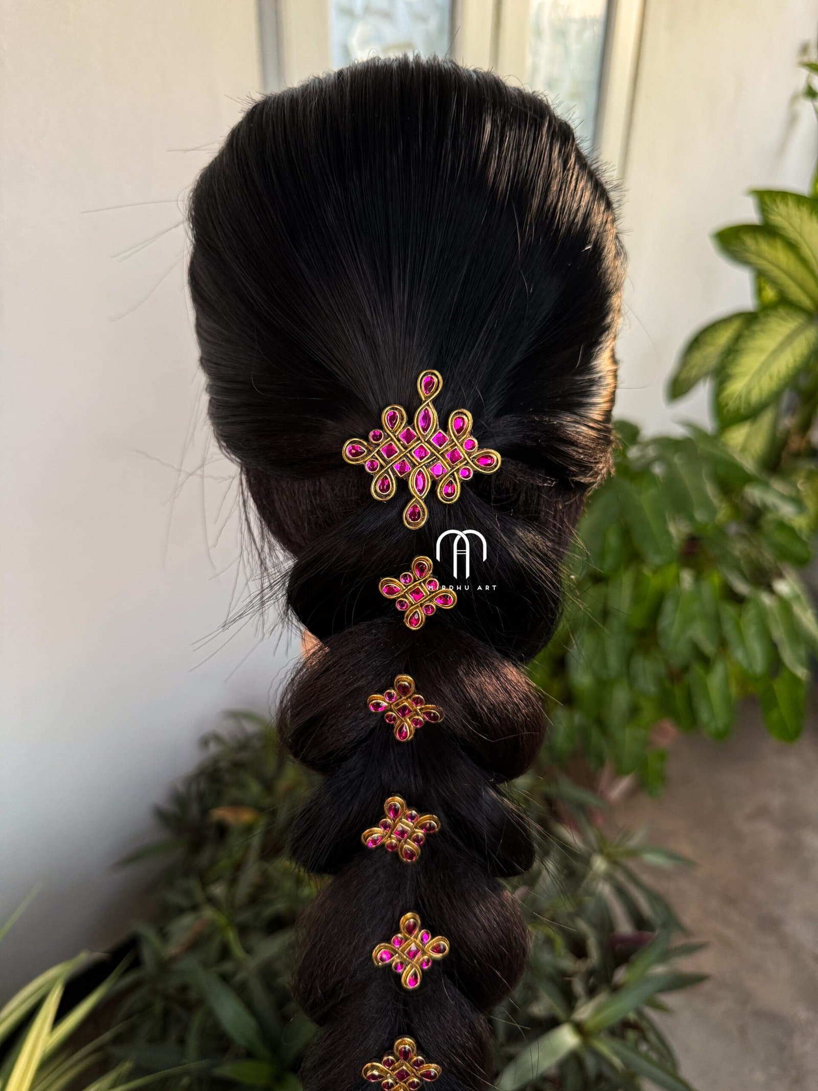 Kolam – Hair Pins detail view 2