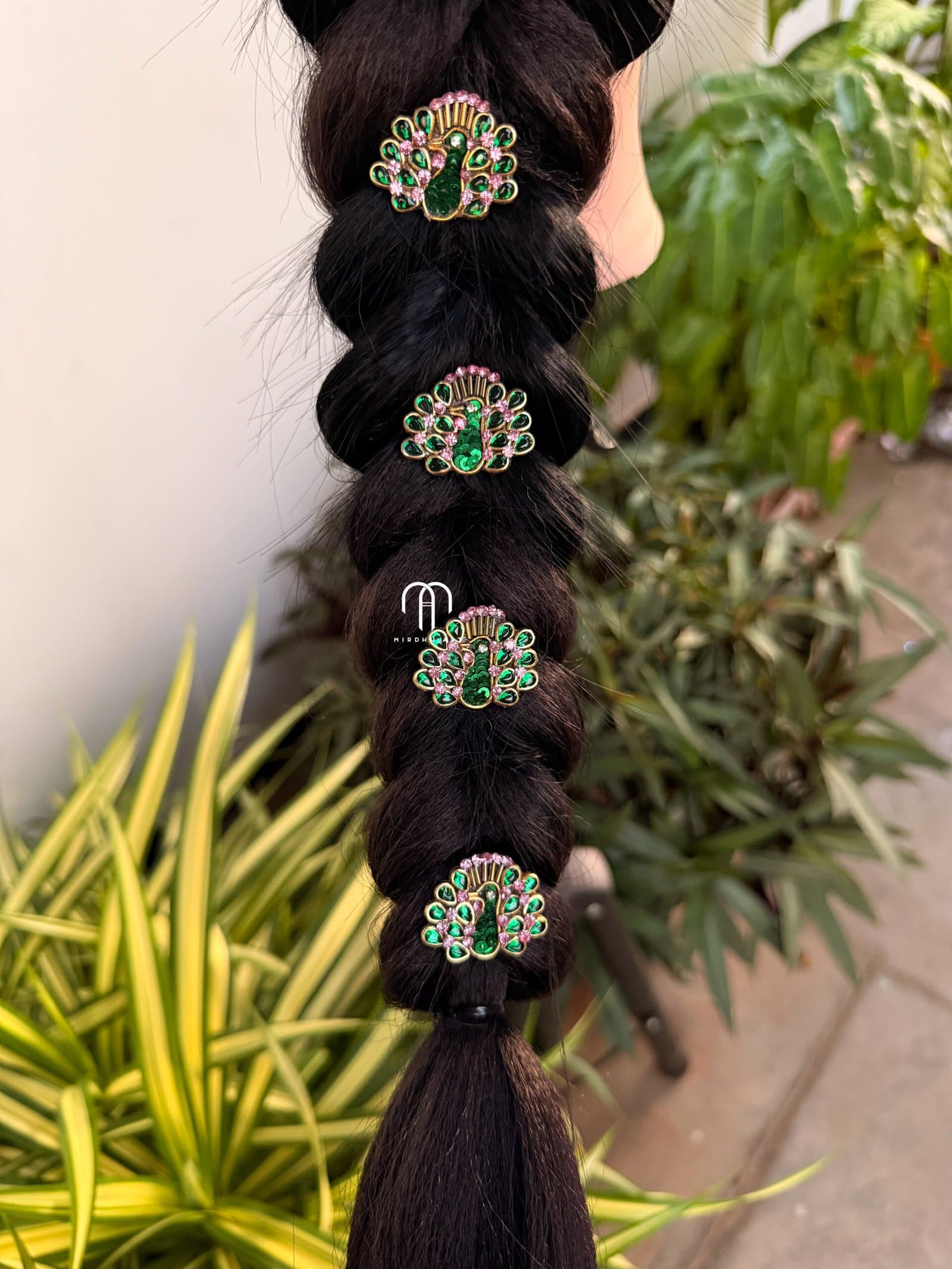 Peacock – Hair Pins detail view 2
