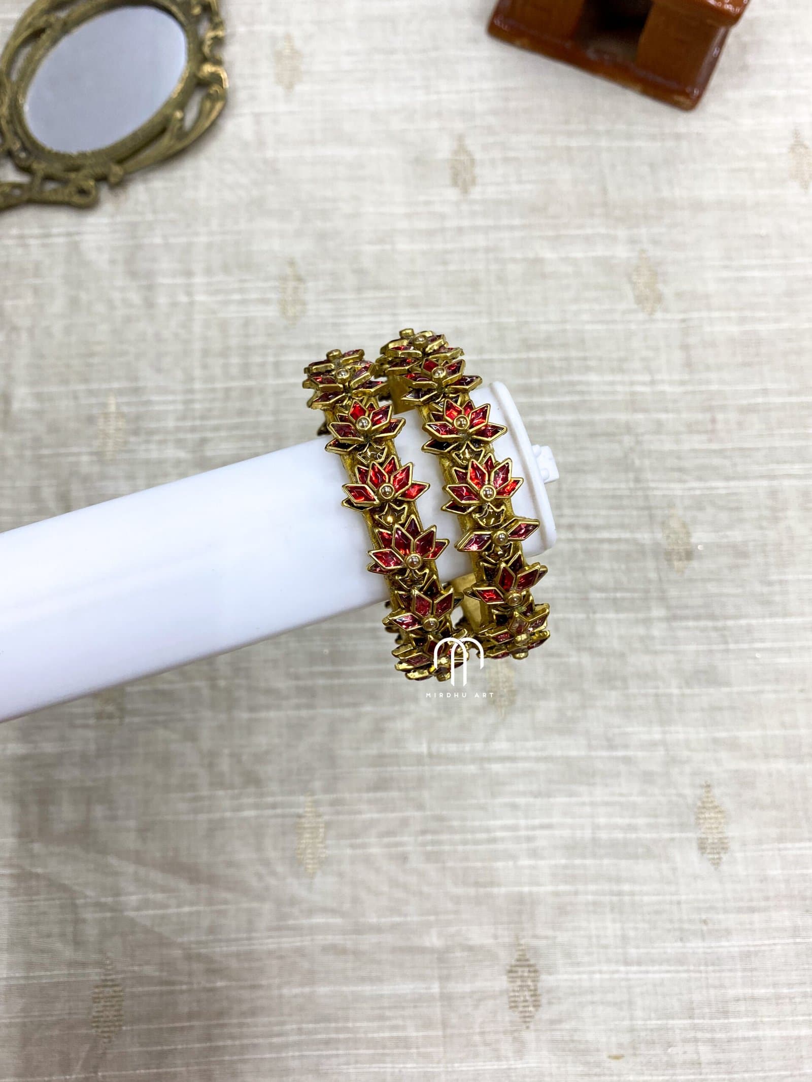 3D Lotus – Red from Bangle by Choice