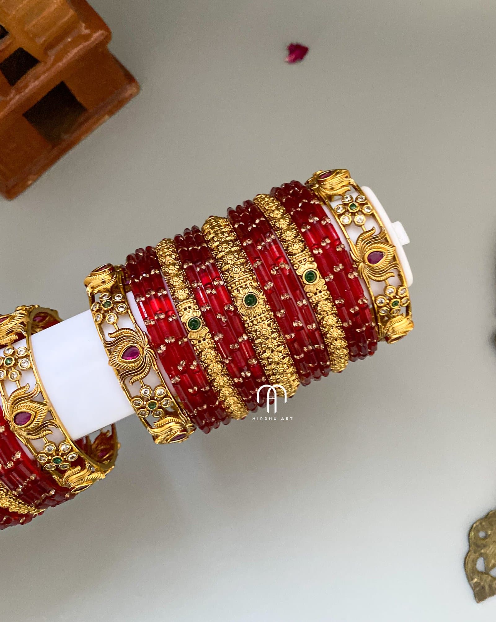 Thamarai – Red detail view 2