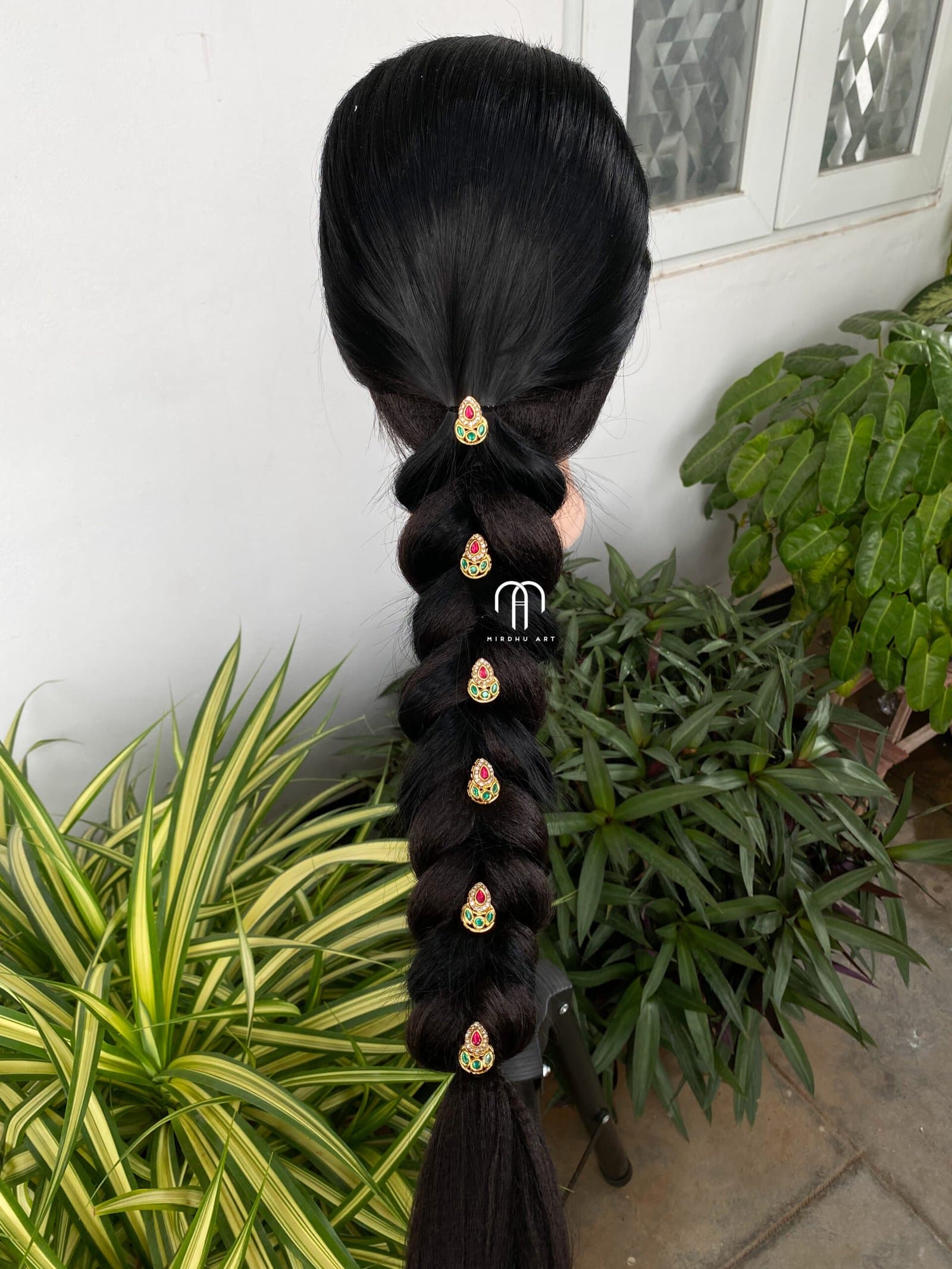 Deepam – Hair Pins from Bangle by Choice