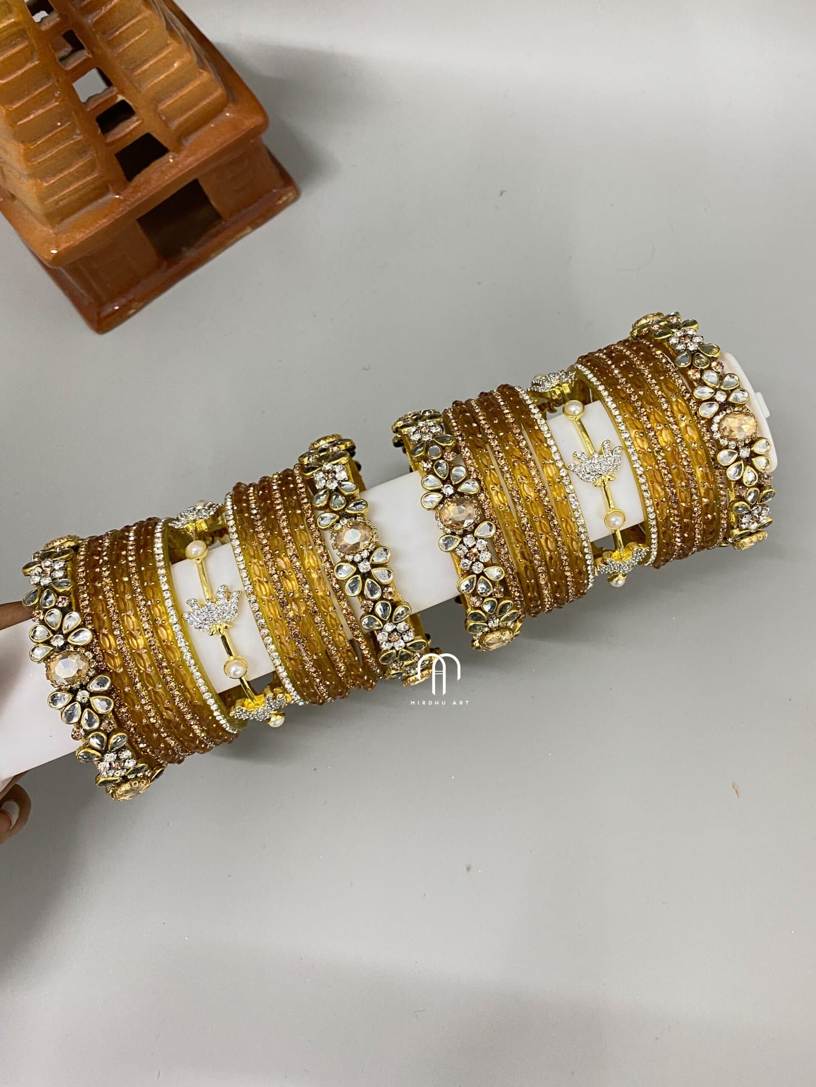 Diamond & Gold Bangles – 2 from Bangle by Choice