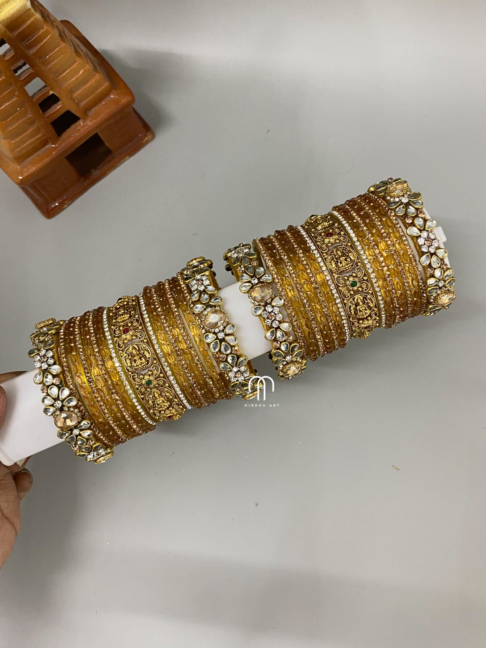 Diamond & Gold Bangles – 3 from Bangle by Choice