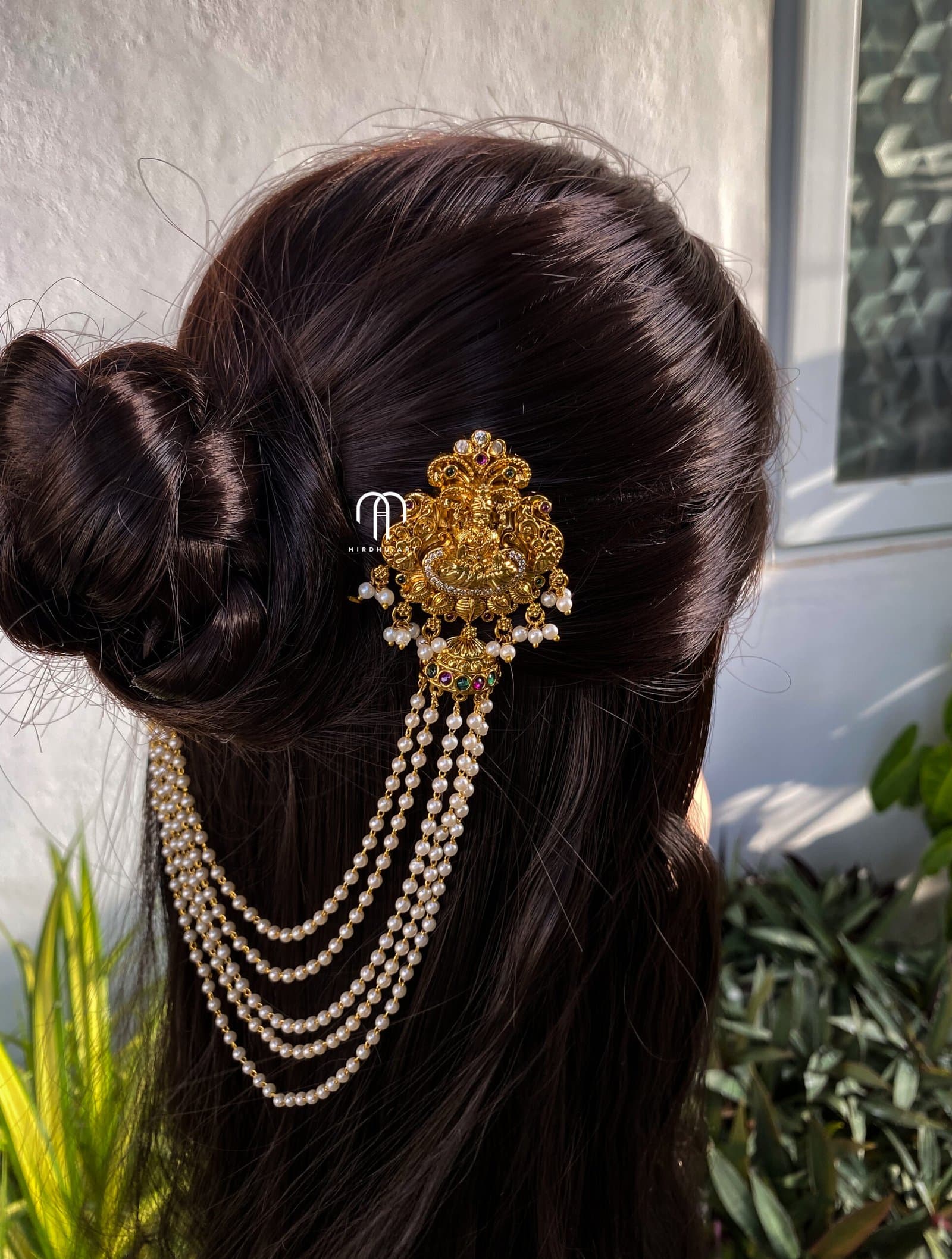 Ashta Lakshmi With Pearls detail view 3