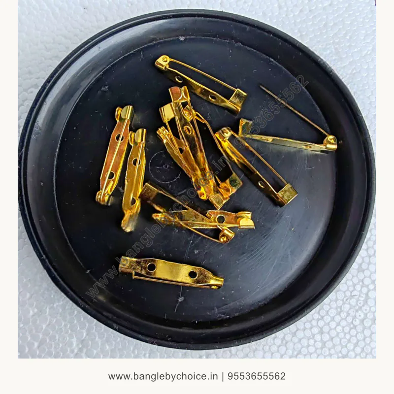2 hole brooch pins