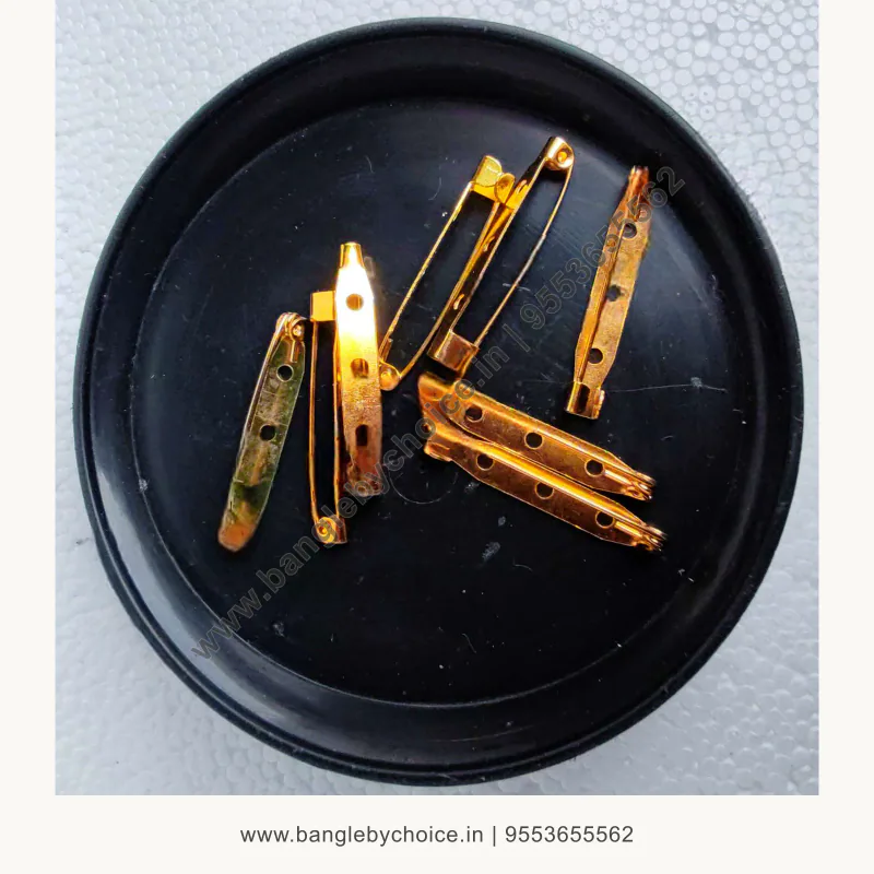 3 hole brooch pins