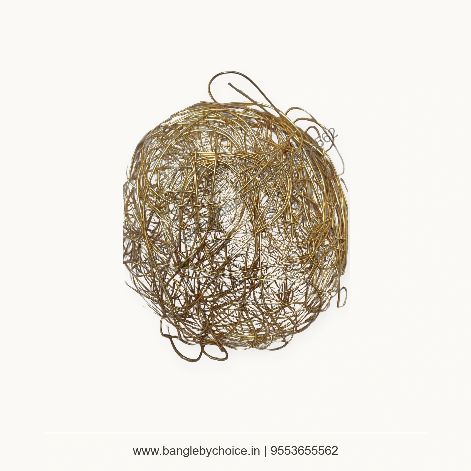 Gold Colour Memory Wire for Jewellery Making