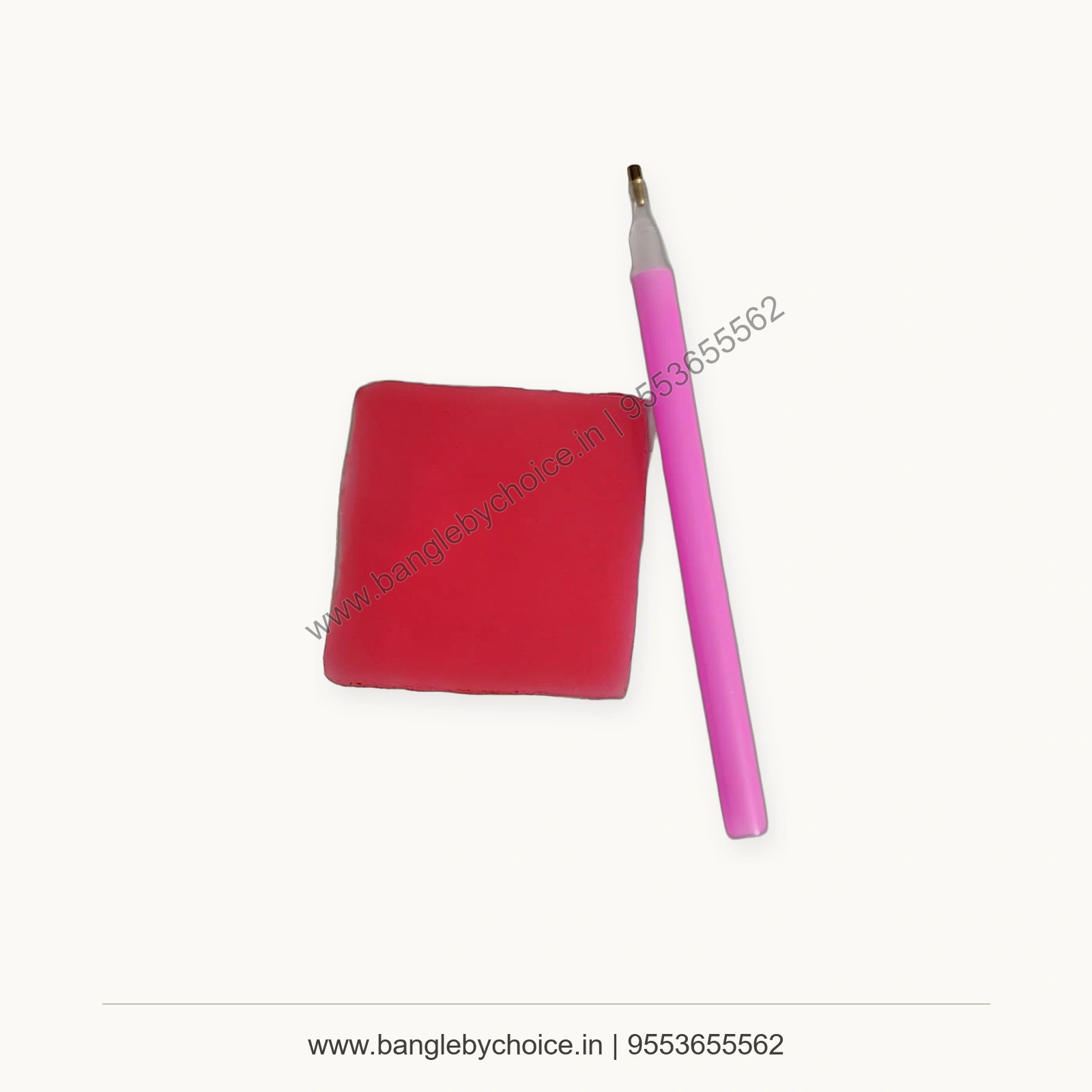 Rhinestone Picker Pen with Glue Pad premium product photo with Bangle By Choice watermark and phone number