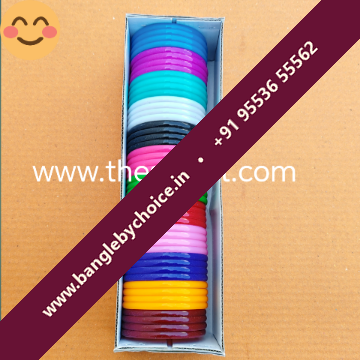 Photo of curve plain bangle boxes 4 cut