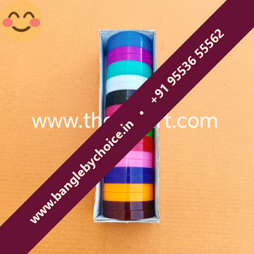Photo of flat plain bangle boxes 2 cut