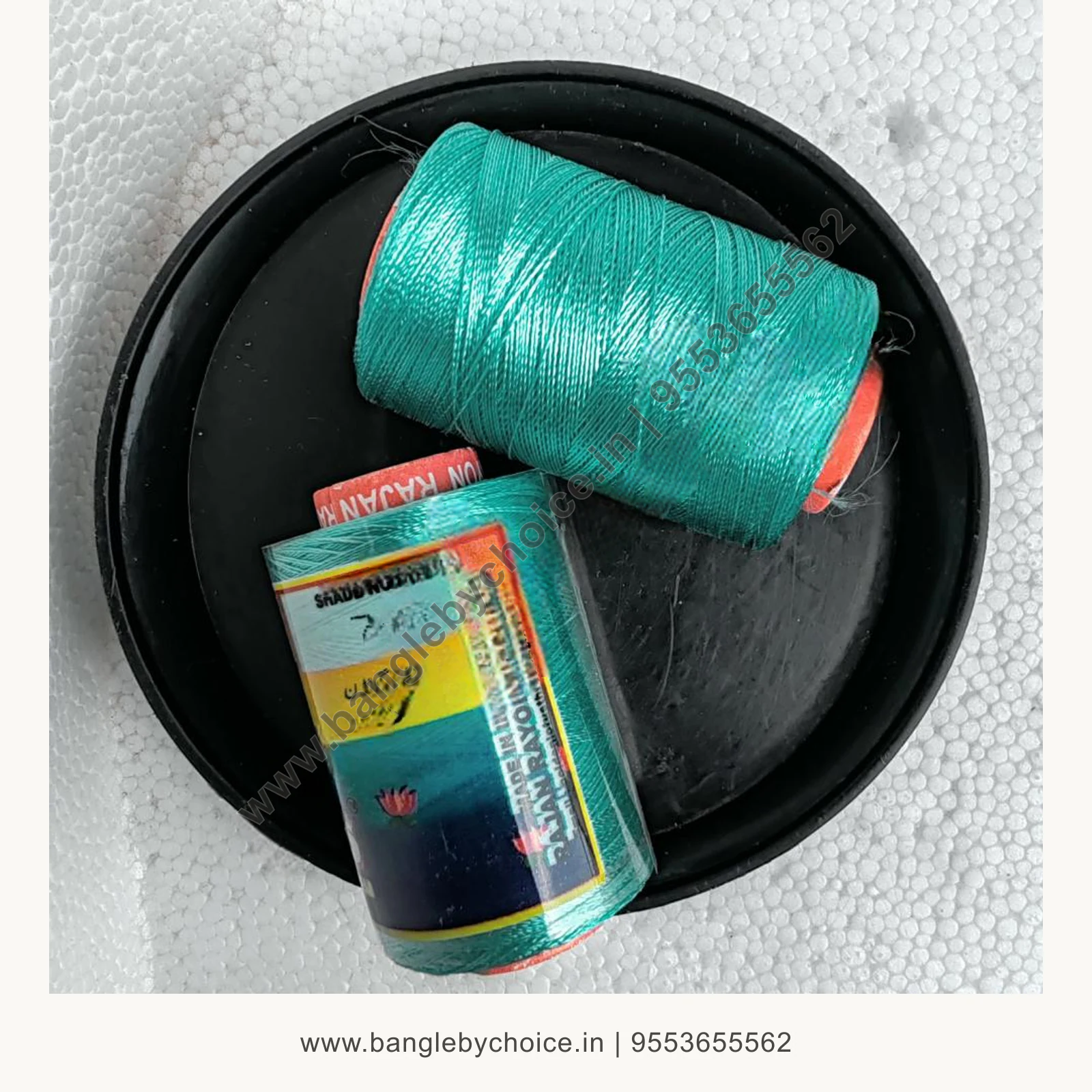 Lotus silk Thread-shade No. 74 product image with transparent Bangle By Choice watermark